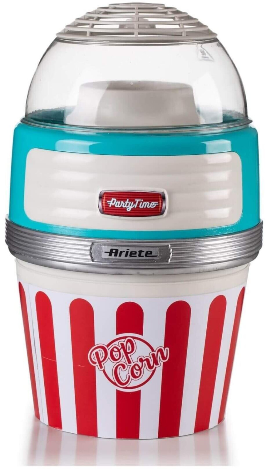 پاپ کورن ساز برقی آریته ایتالیا مدل Ariete Party Time | رنگ آبی روشن | طراحی کودکانه و سالم بدون نیاز به روغن